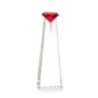 Alicia Gemstone Award - Optical/Ruby | https://www.bestnamebadges.com