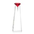 Alicia Gemstone Award - Optical/Ruby | https://www.bestnamebadges.com