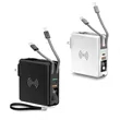 10000mAh Power Bank with Cables & Wall Plug | https://www.bestnamebadges.com