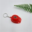 Plastic Helmet Shaped LED Light Bottle Opener Keychain | https://www.bestnamebadges.com