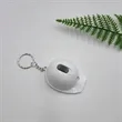 Plastic Helmet Shaped LED Light Bottle Opener Keychain | https://www.bestnamebadges.com