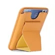 Magnetic Removable Leather Card Wallet With Phone Kickstand | https://www.bestnamebadges.com