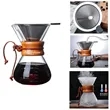 Pour Over Coffee Maker With Stainless Steel Filter | https://www.bestnamebadges.com