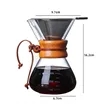 Pour Over Coffee Maker With Stainless Steel Filter | https://www.bestnamebadges.com