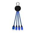 Glowing Logo 4 In 1 USB Charge Cable | https://www.bestnamebadges.com