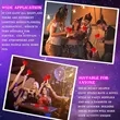 Heart Shaped Flashing LED Glow Sticks | https://www.bestnamebadges.com
