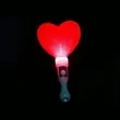 Heart Shaped Flashing LED Glow Sticks | https://www.bestnamebadges.com
