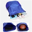 Waterproof Sports Drawstring Backpack | https://www.bestnamebadges.com