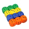 Custom Dice Stress Ball | https://www.bestnamebadges.com