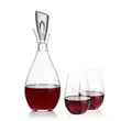 Juliette Decanter & Boston Stemless Wine | https://www.bestnamebadges.com