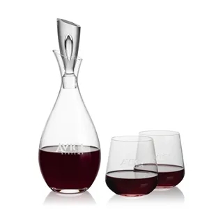 Juliette Decanter & Howden Stemless Wine | https://www.bestnamebadges.com