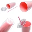 24oz Double-Wall Straw Cup | https://www.bestnamebadges.com