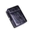 PU Leather Flip Top Cigarette Case | https://www.bestnamebadges.com