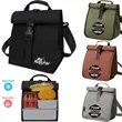 Thermal Layer Foldable Portable Lunch Cooler Bag with Strap | https://www.bestnamebadges.com