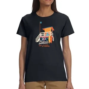 Gildan Ultra Cotton Ladies T-shirt | https://www.bestnamebadges.com