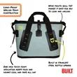 BUILT® Large Welded Cooler Bag | https://www.bestnamebadges.com