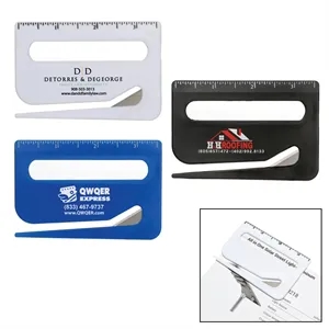 3-in-1 Letter Opener w/Ruler and Reader | https://www.bestnamebadges.com