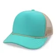 5 Panel Foam Mesh Back Trucker Cap w/Rope | https://www.bestnamebadges.com