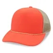 5 Panel Foam Mesh Back Trucker Cap w/Rope | https://www.bestnamebadges.com