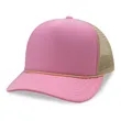 5 Panel Foam Mesh Back Trucker Cap w/Rope | https://www.bestnamebadges.com