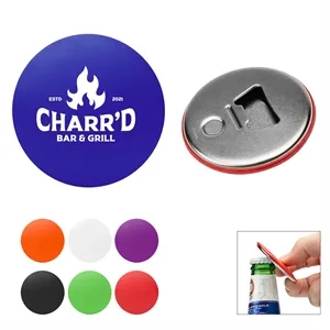 Tin Bottle Opener Magnet | https://www.bestnamebadges.com