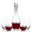 Juliette Decanter & Boston Stemless Wine | https://www.bestnamebadges.com