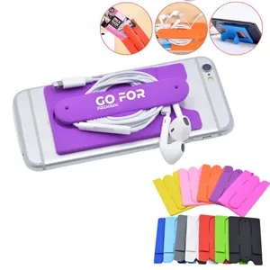 Card Holder with Cell Phone Stand