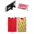 Card Holder with Cell Phone Stand | https://www.bestnamebadges.com