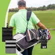 Portable Golf Ball Bag with Buckle | https://www.bestnamebadges.com