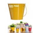 Small Metal Buckets with Handle Multi Colored | https://www.bestnamebadges.com