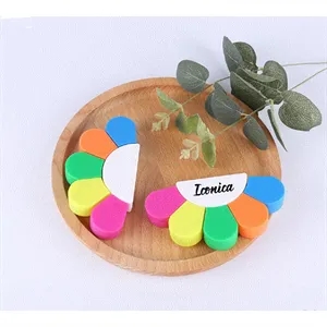 5-in-1 Flower Watercolor Fluorescent Pen Petals Highlighters
