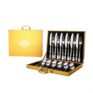 24 Piece Silverware Set