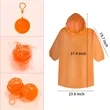 Disposable Kids Emergency Waterproof Rain Poncho | https://www.bestnamebadges.com
