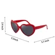 Heart Shaped Sunglasses | https://www.bestnamebadges.com