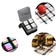 Food Grade Stainless Steel Ice Cubes | https://www.bestnamebadges.com