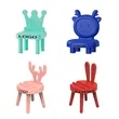 Cute Cartoon Chair Cell Phone Holder Rabbit Reindeer Crown | https://www.bestnamebadges.com