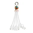FUSION Charging Cable With 2 Port USB Hub | https://www.bestnamebadges.com