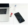 FUSION Charging Cable With 2 Port USB Hub | https://www.bestnamebadges.com