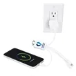 FUSION Charging Cable With 2 Port USB Hub | https://www.bestnamebadges.com
