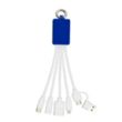 FUSION Charging Cable With 2 Port USB Hub | https://www.bestnamebadges.com