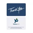 Deep Blue Thank You Greeting Card | https://www.bestnamebadges.com