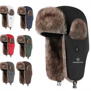 Waterproof Trapper Hat with Ear Flaps