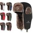 Waterproof Trapper Hat with Ear Flaps | https://www.bestnamebadges.com