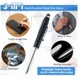Multi-Function Capacitive Pen With Led Flashlight Ballpoint | https://www.bestnamebadges.com