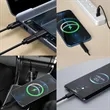 USB C Adapter Multiple Charging Cable Case with Phone Holder | https://www.bestnamebadges.com
