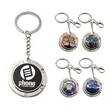 Metal handbag hook with keyring | https://www.bestnamebadges.com