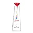 Alicia Gemstone VividPrint™ Award - Optical/Ruby | https://www.bestnamebadges.com