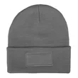 Recycled Cuffed Knit Beanie | https://www.bestnamebadges.com
