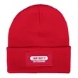 Recycled Cuffed Knit Beanie | https://www.bestnamebadges.com