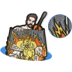 Embroidery Printed  Patches | https://www.bestnamebadges.com